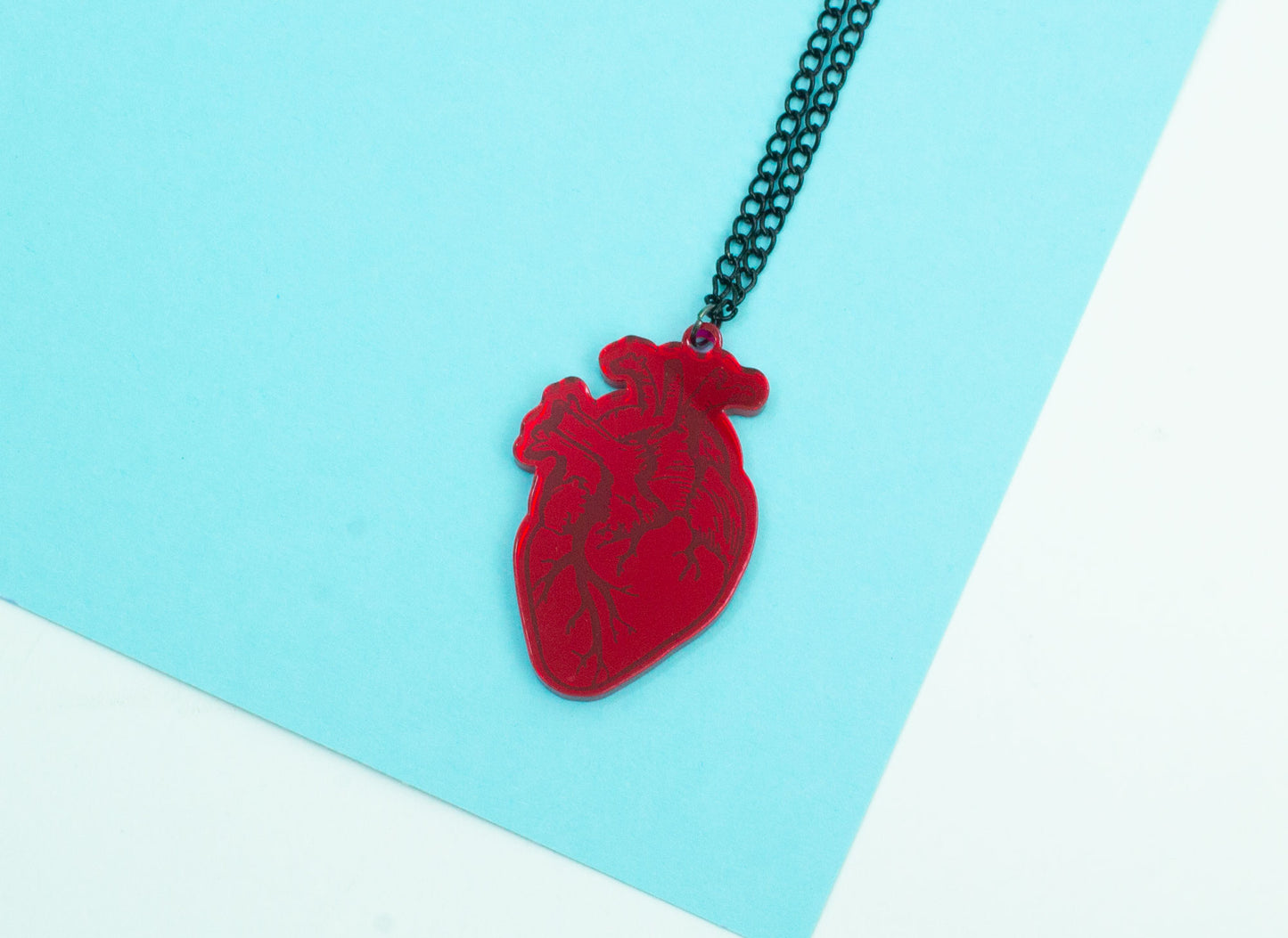 Anatomical Heart Necklace