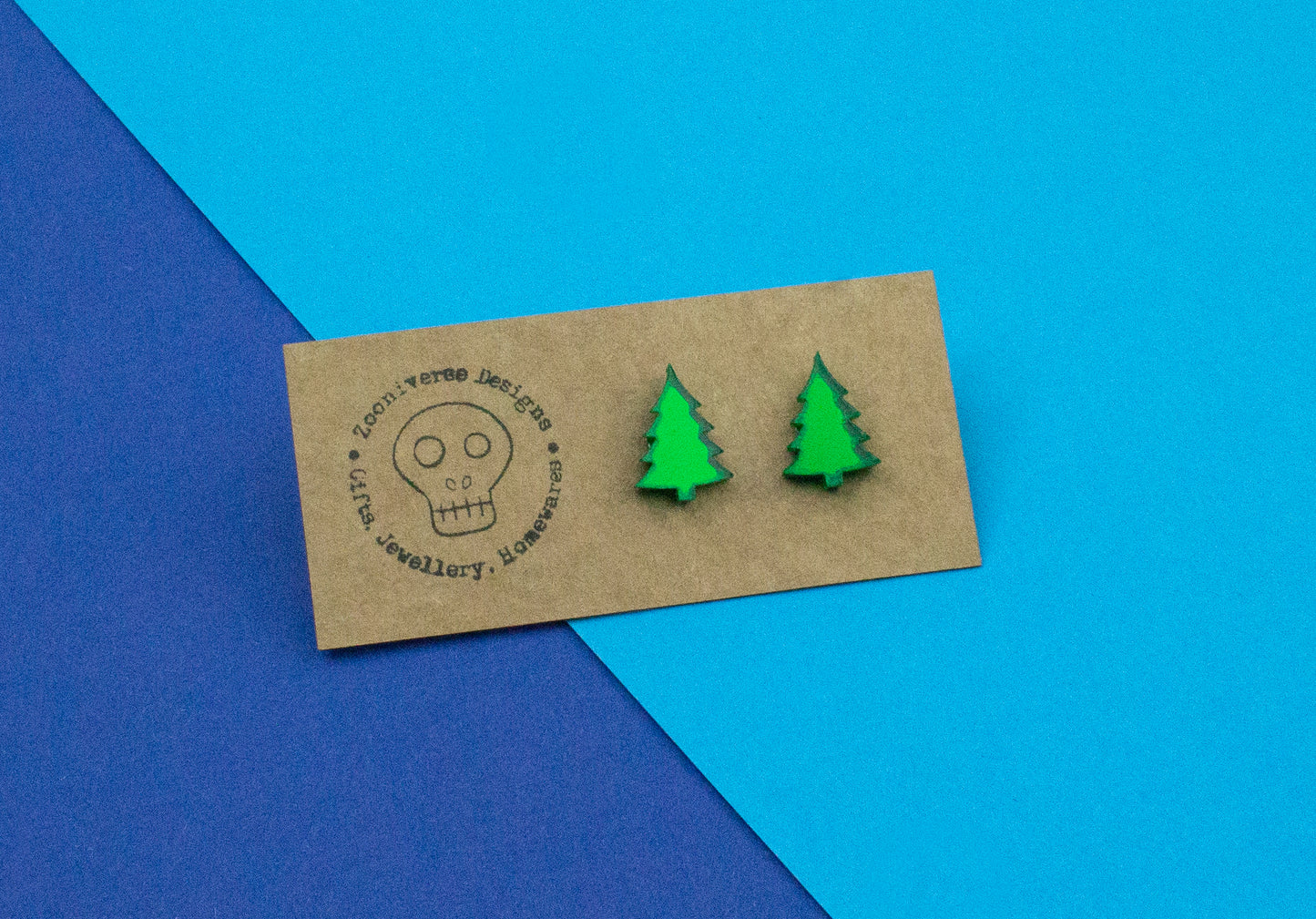 Christmas Tree Stud Earrings