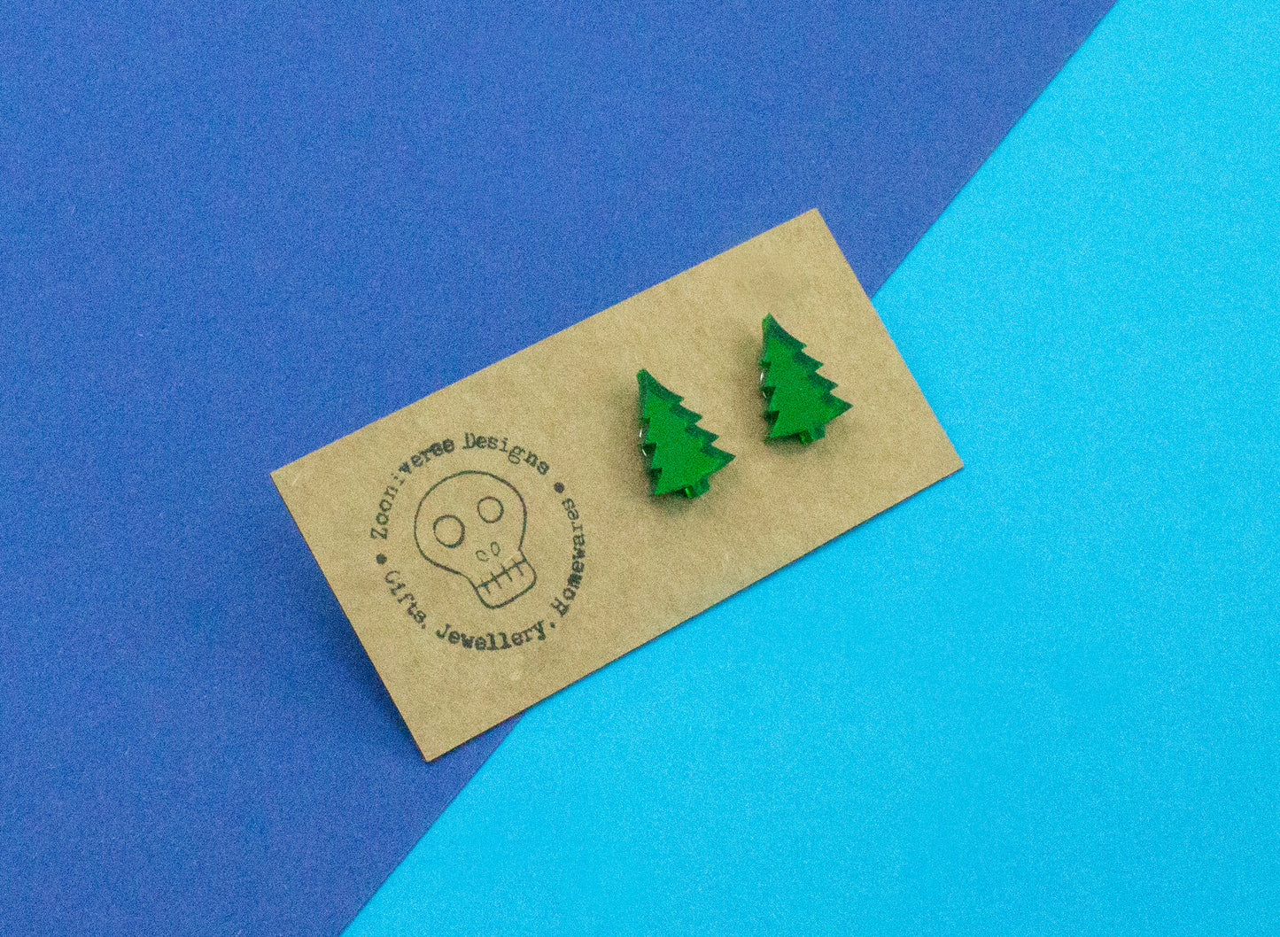 Christmas Tree Stud Earrings