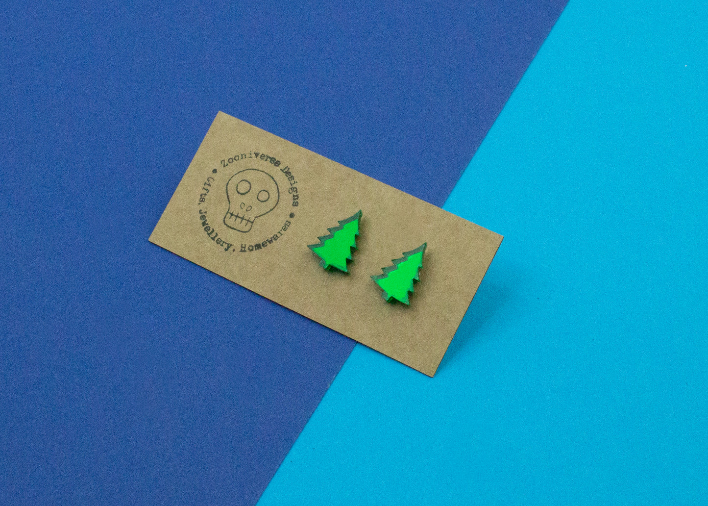 Christmas Tree Stud Earrings