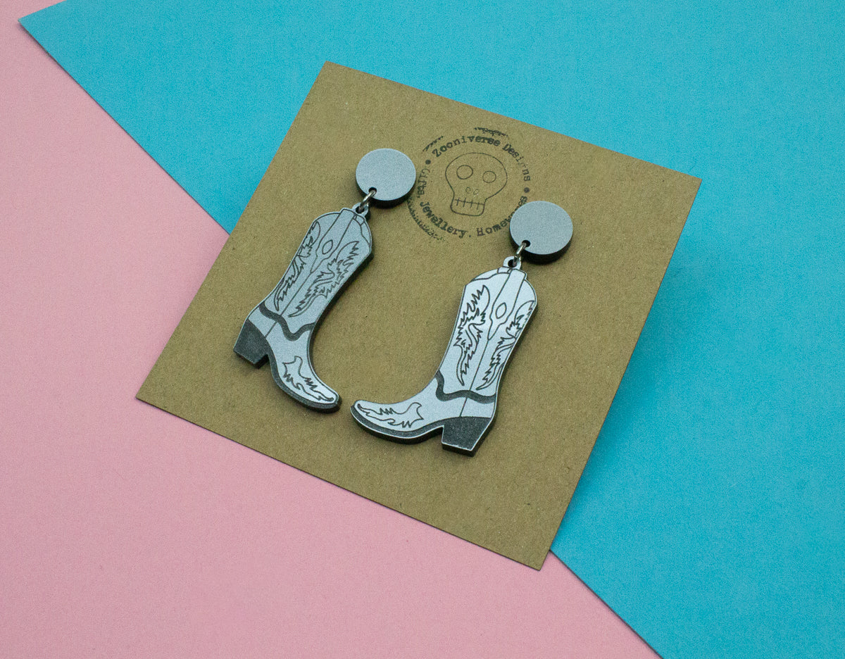 Cowboy Boot Earrings
