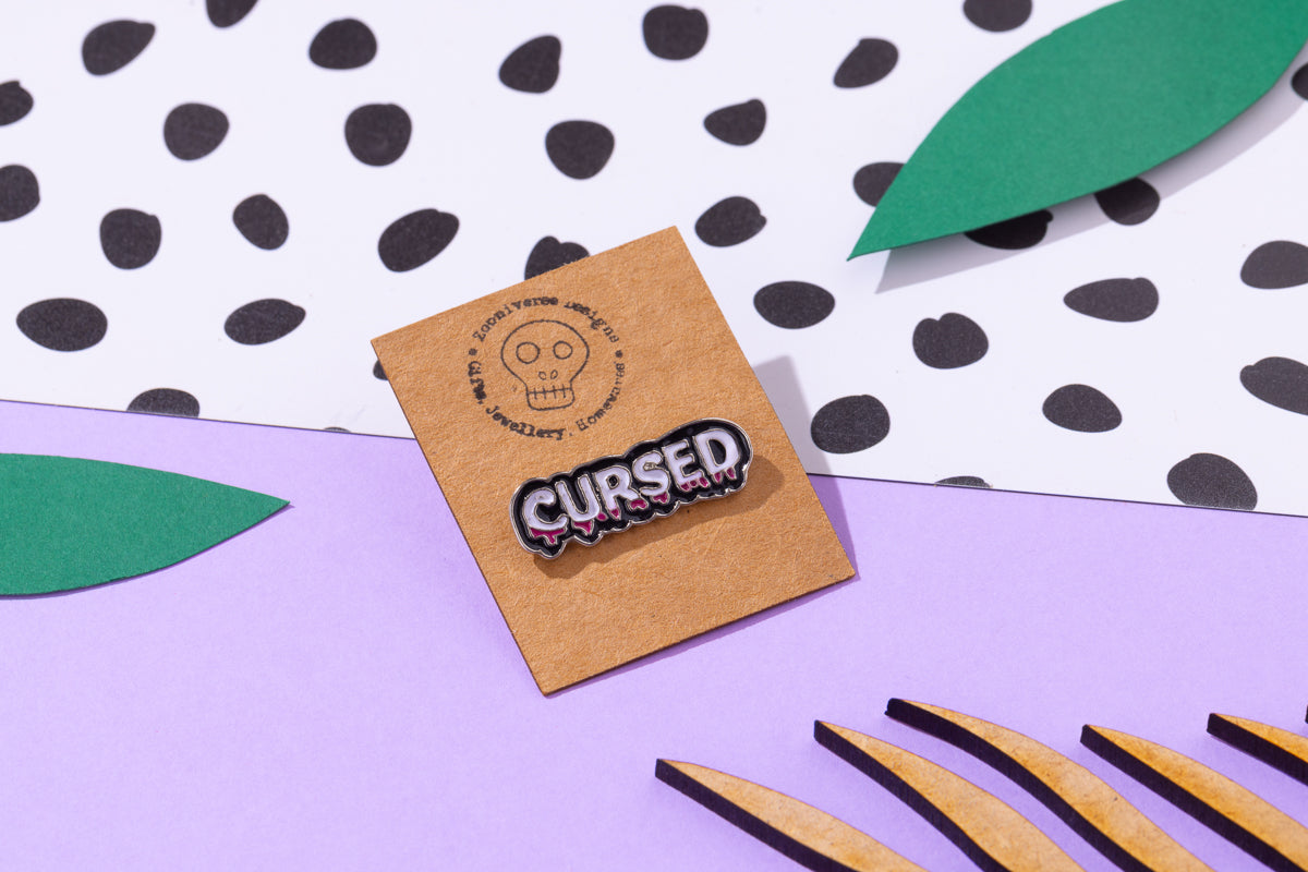 Cursed Enamel Pin