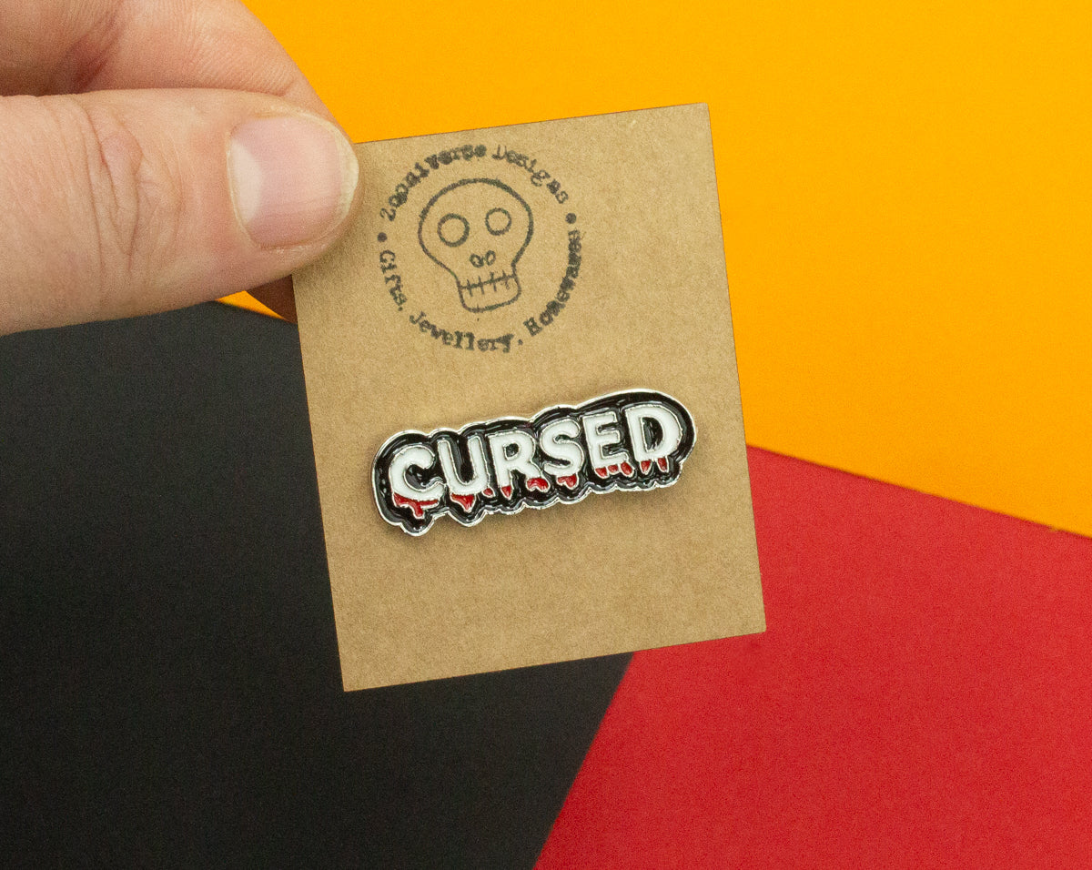 Cursed Enamel Pin