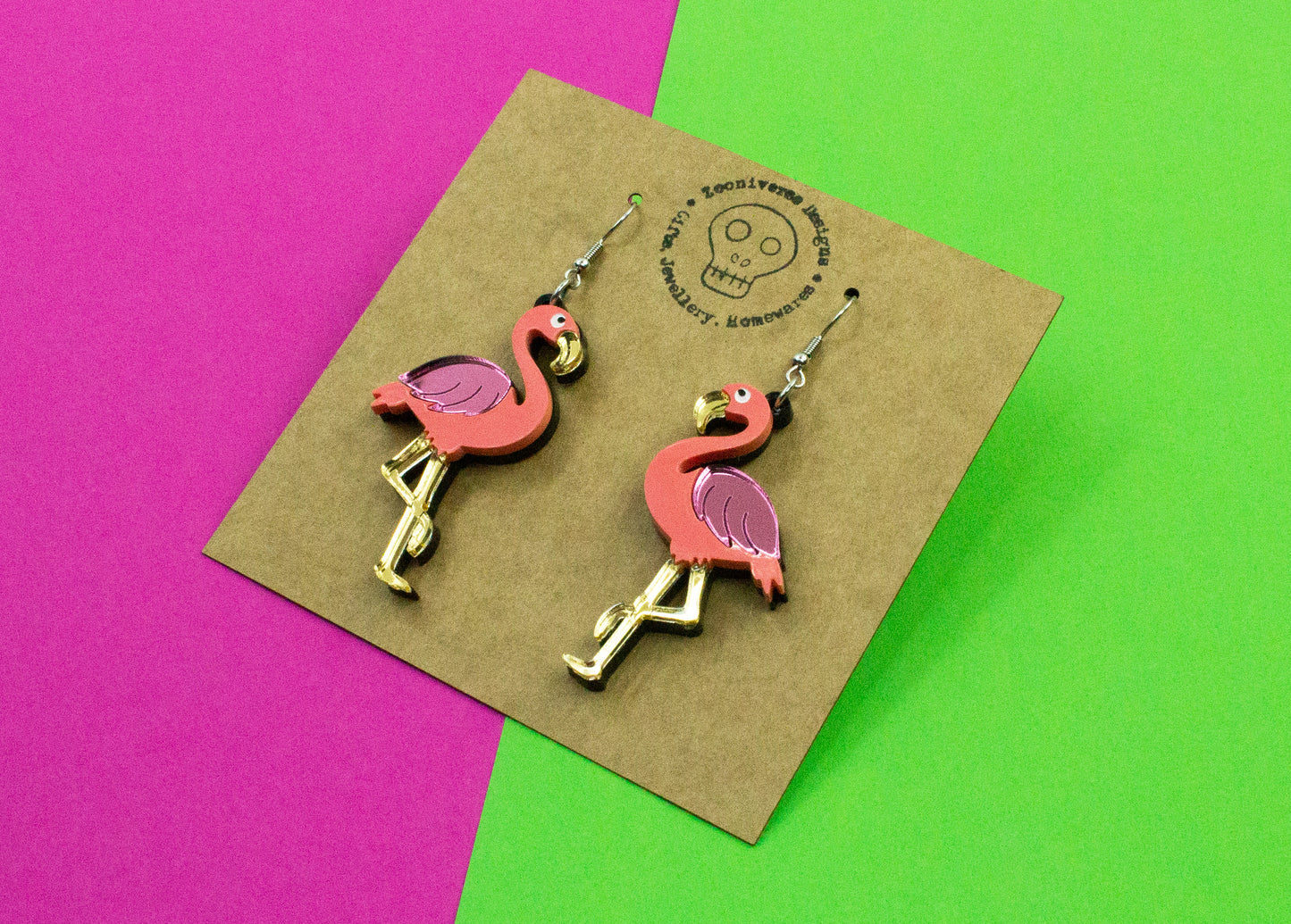 Flamingo Earrings