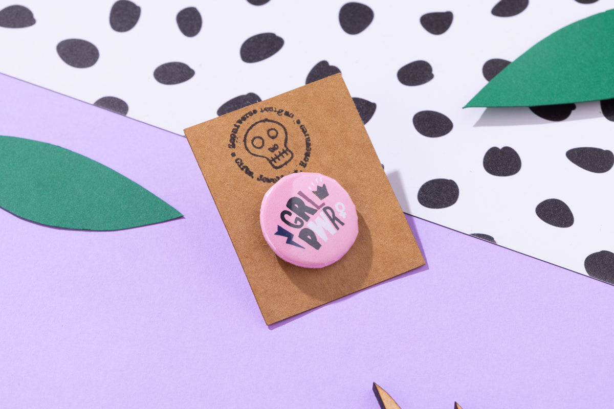 GRL PWR 25mm Button Badge