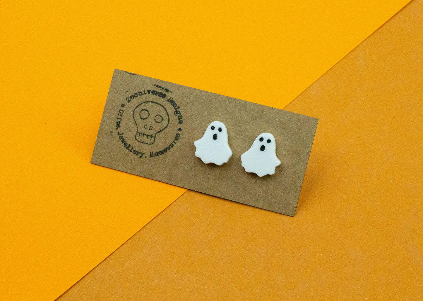 Ghost Stud Earrings
