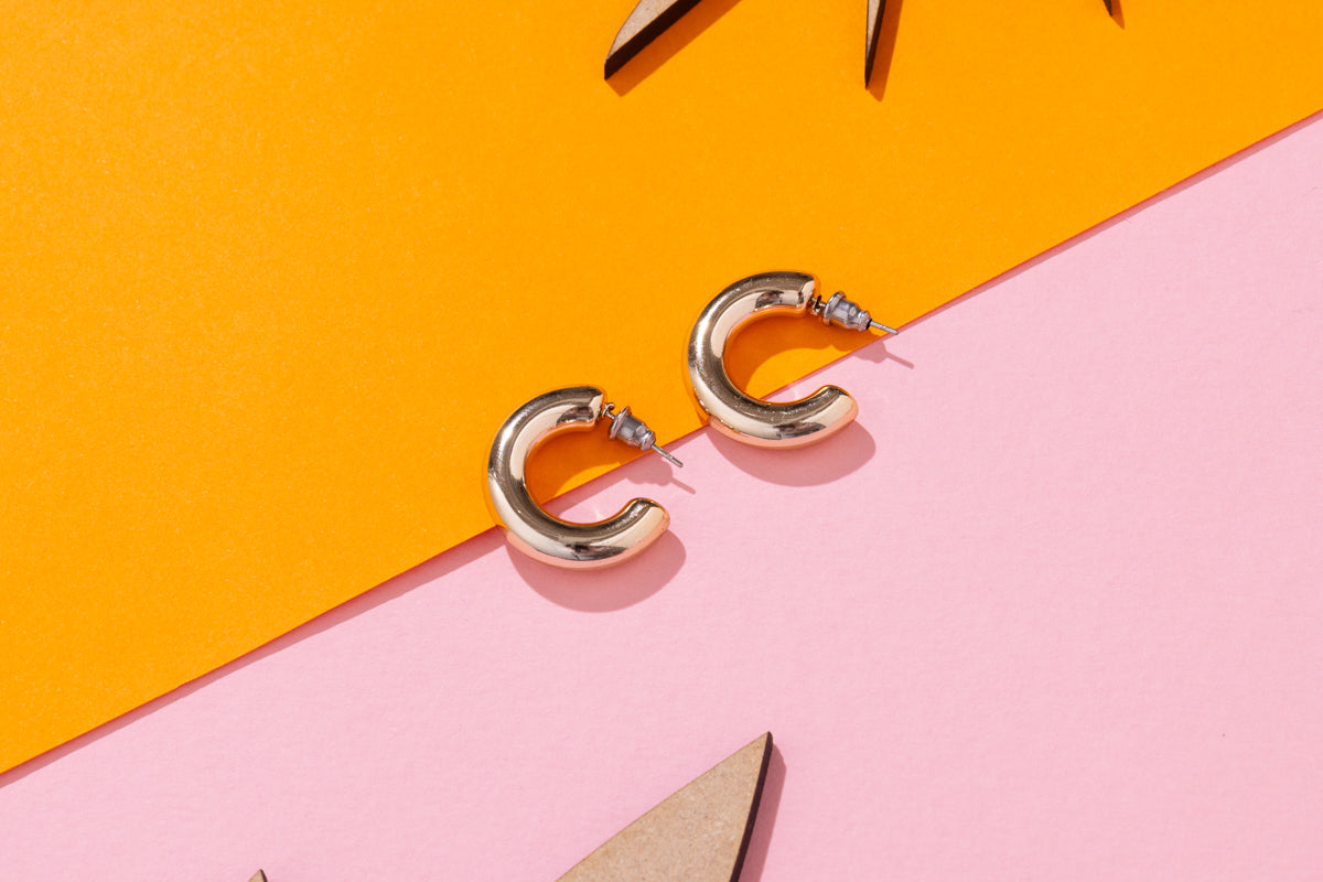 Coloured Acrylic Hoops