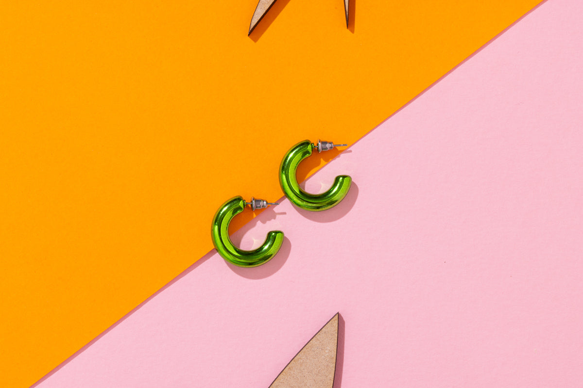 Coloured Acrylic Hoops