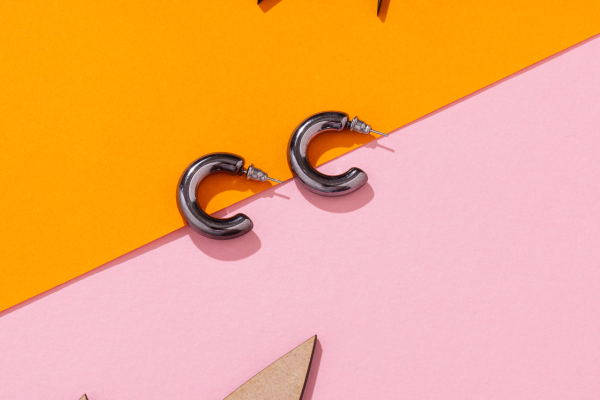 Coloured Acrylic Hoops