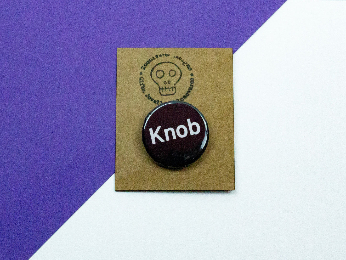 Knob 25mm Button Badge