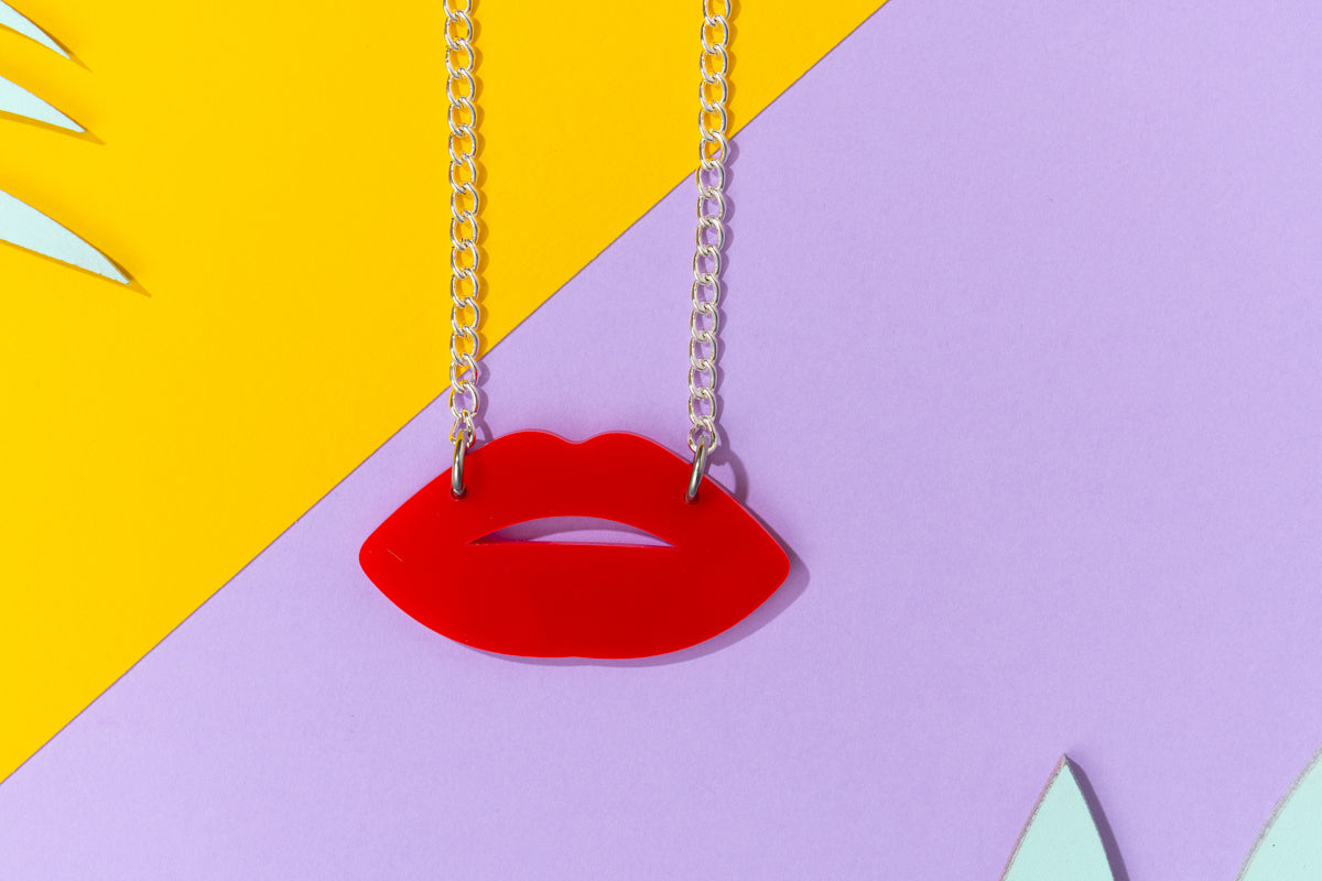 Lips Necklace