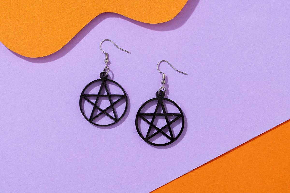 Pentagram Earrings