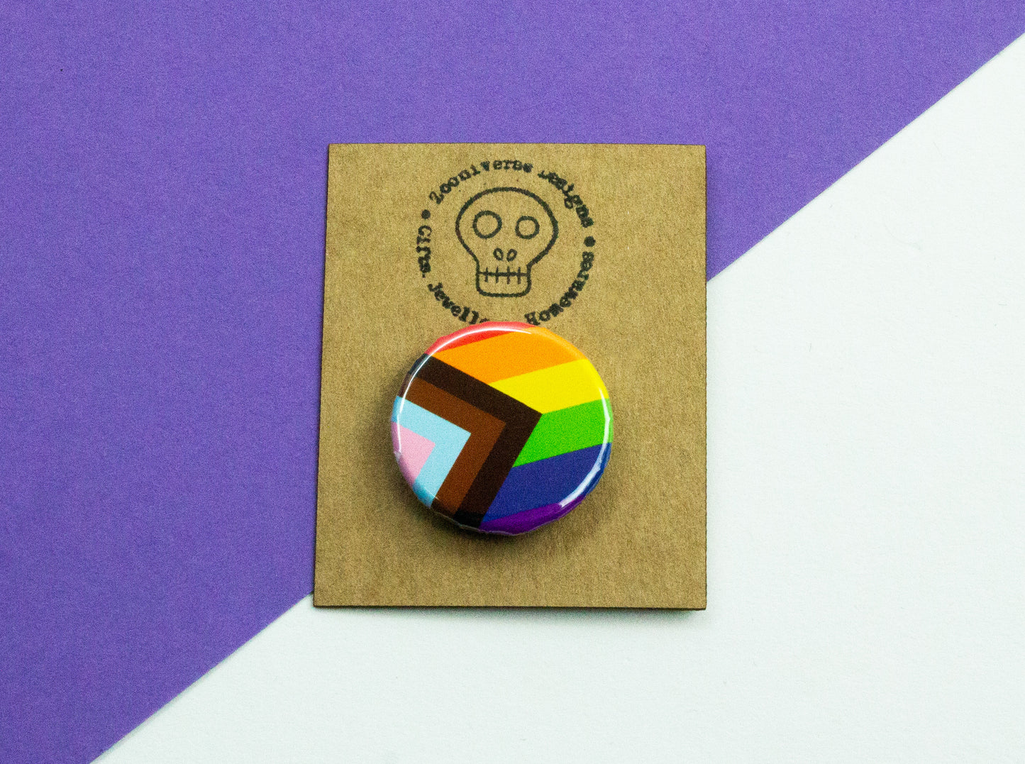 Pride Flag 25mm Button Badge