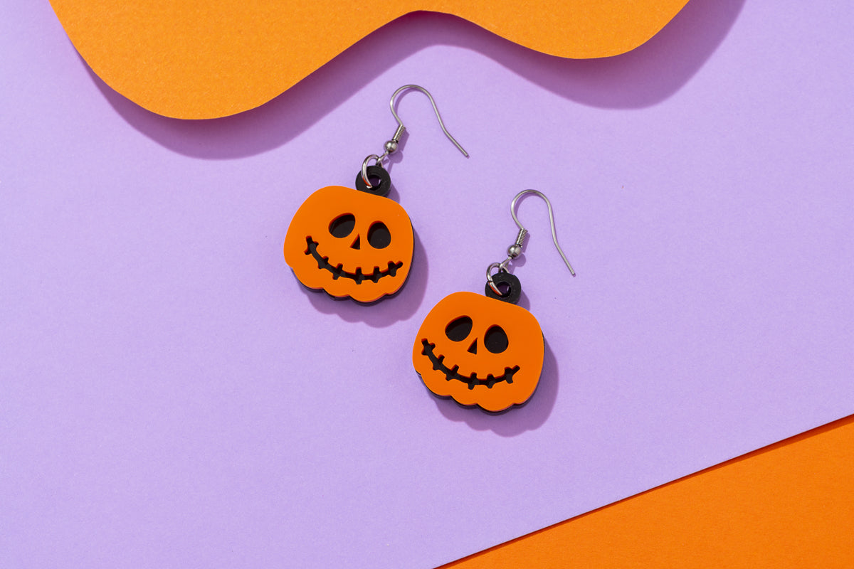 Pumpkin Earrings