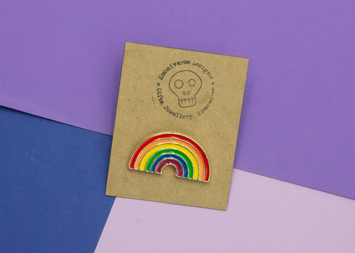 Rainbow Enamel Pin