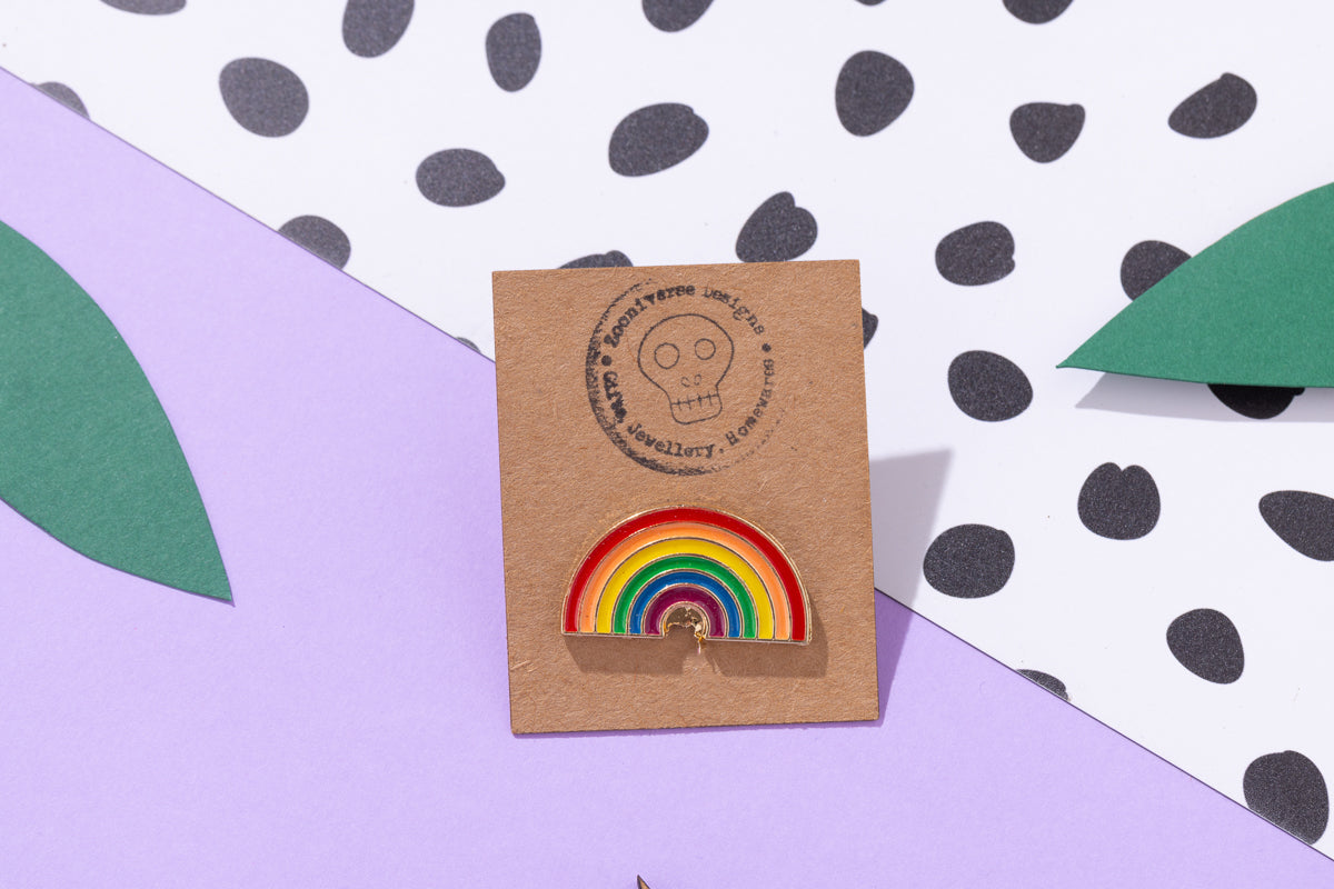 Rainbow Enamel Pin