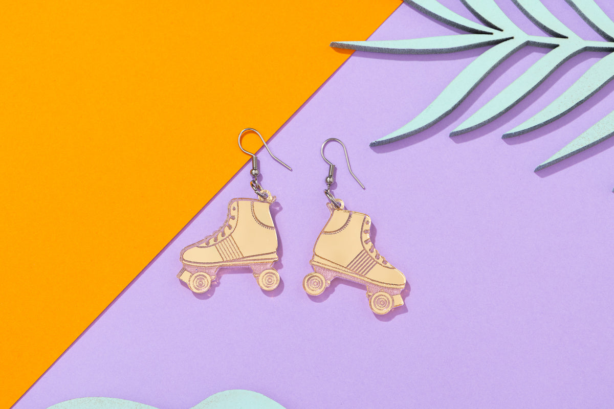 Rollerskate Earrings