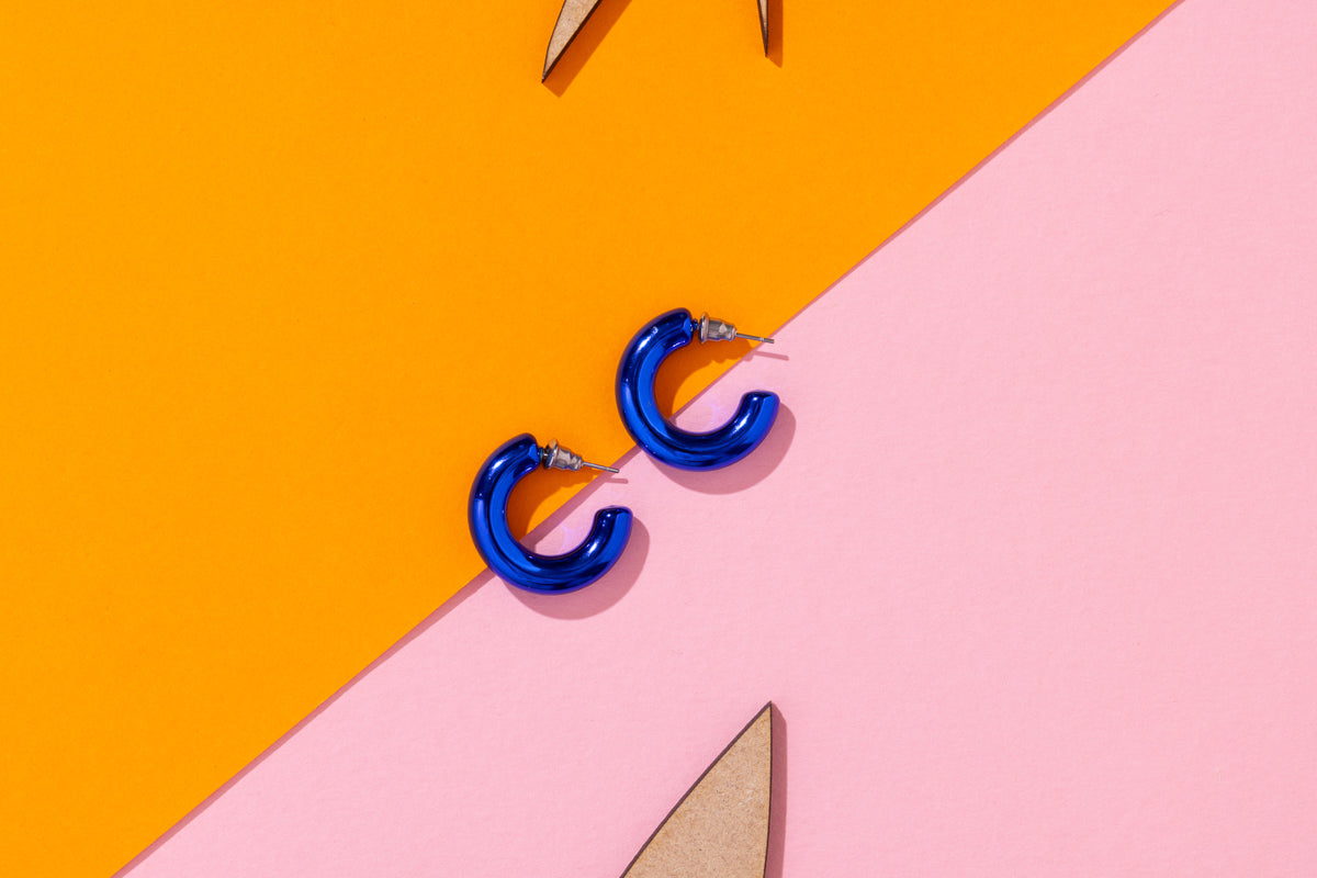 Coloured Acrylic Hoops