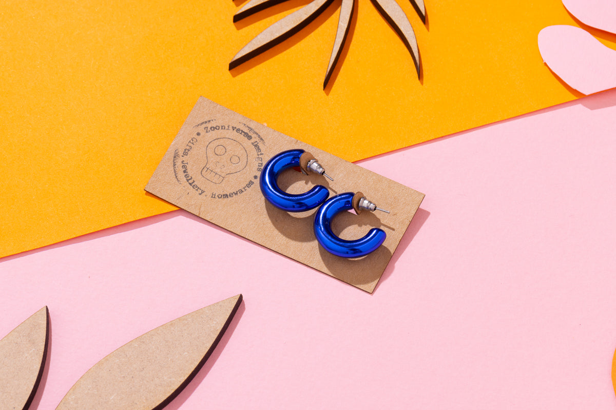 Coloured Acrylic Hoops