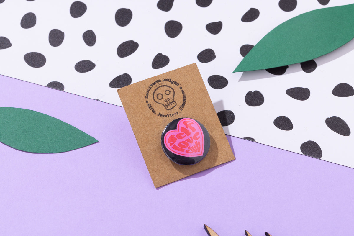 Self Love Club 25mm Button Badge