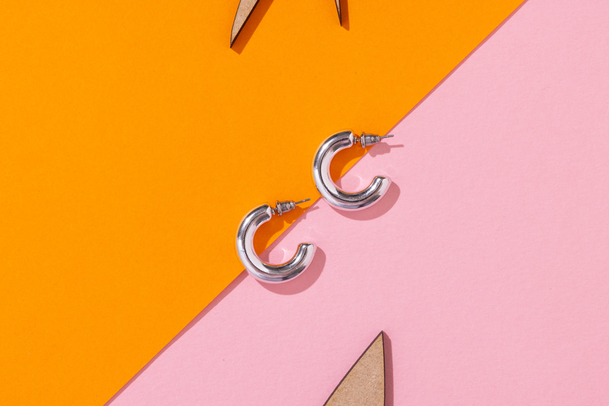 Coloured Acrylic Hoops