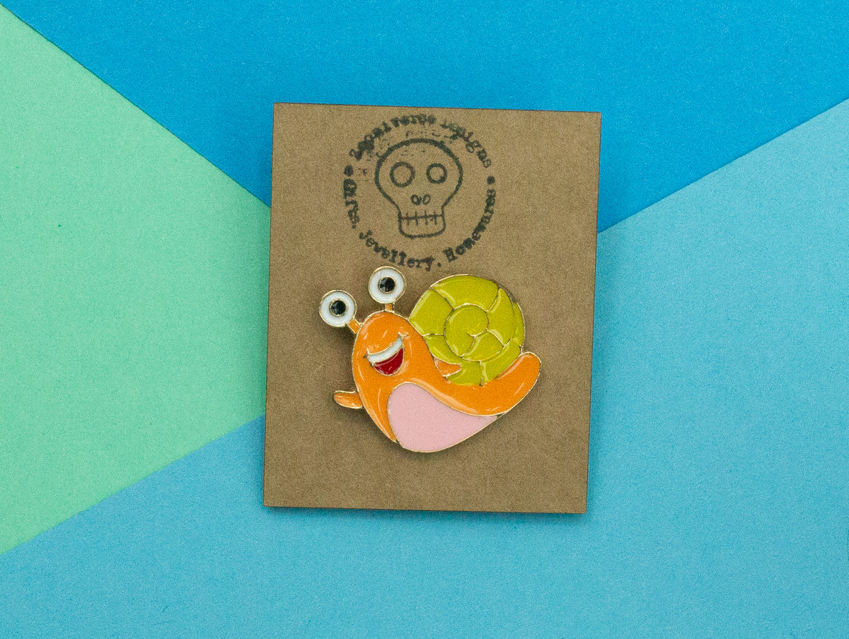 Snail Enamel Pin