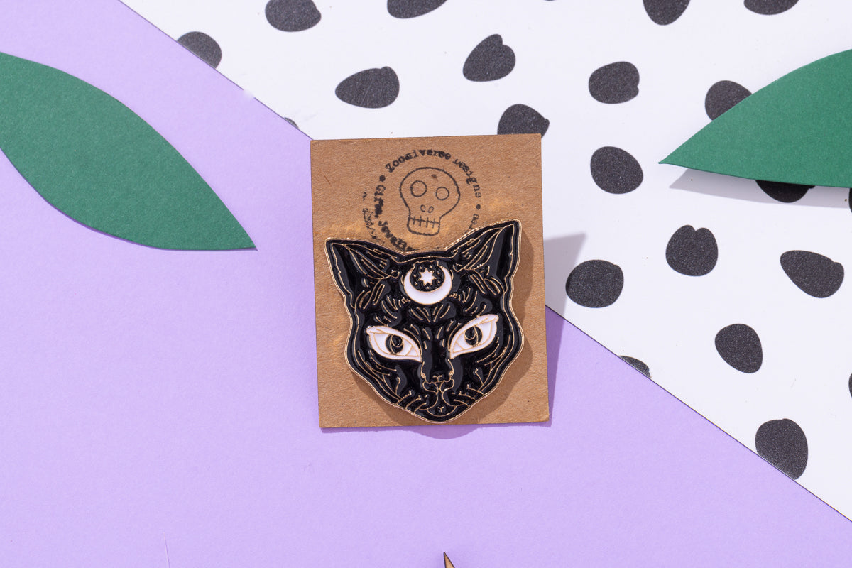 Mythical Cat Pin Enamel Pin