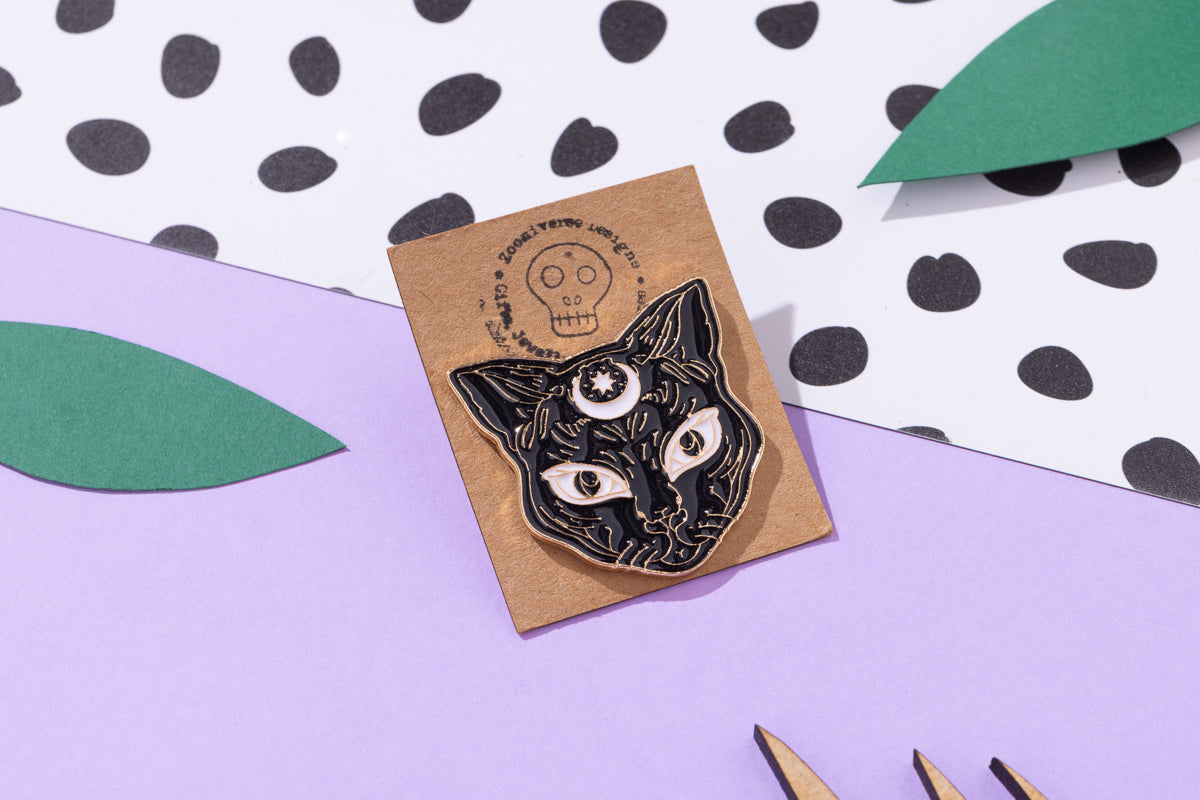 Mythical Cat Pin Enamel Pin