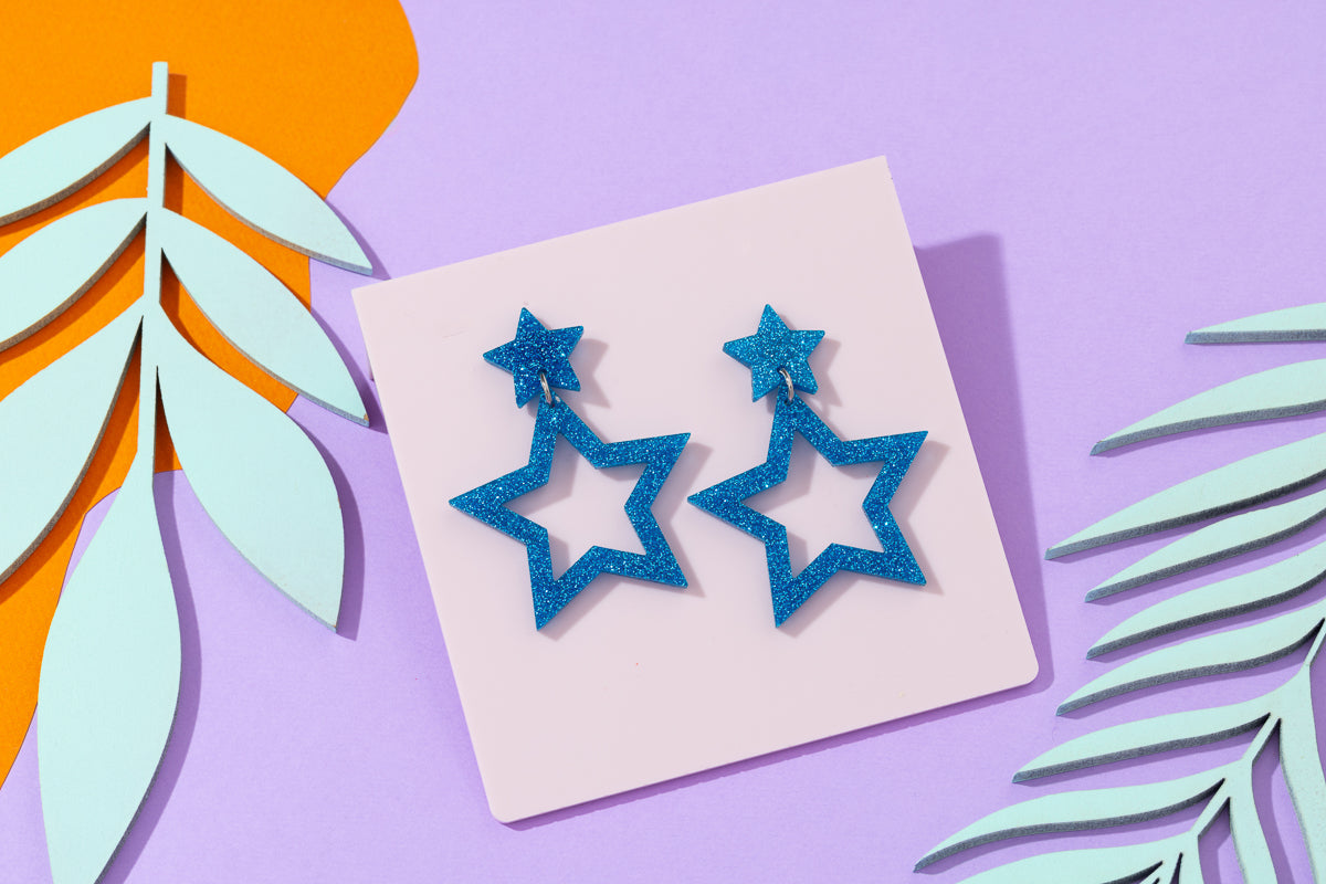 Star Cut Out Earrings