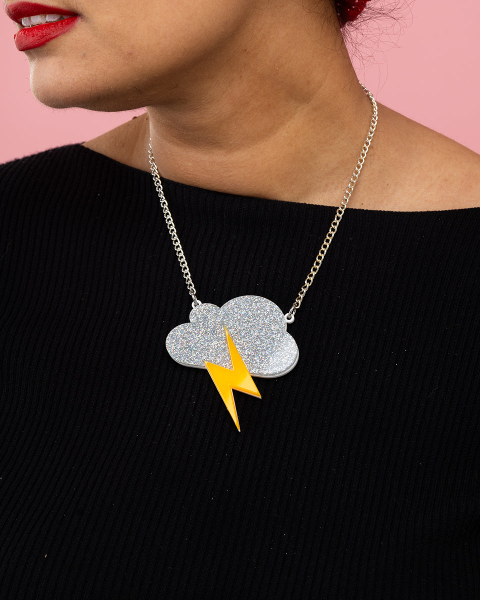 Storm Cloud Necklace