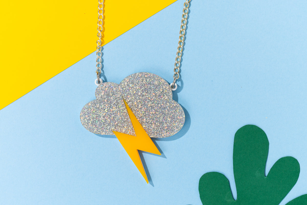 Storm Cloud Necklace