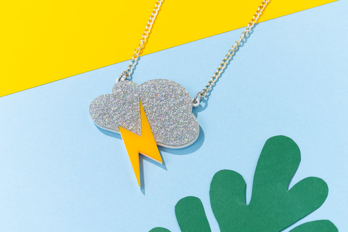Storm Cloud Necklace