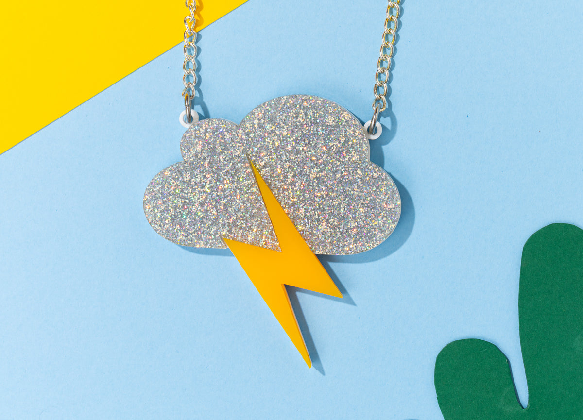 Storm Cloud Necklace