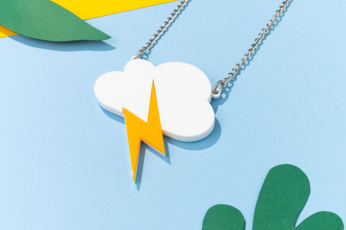 Storm Cloud Necklace