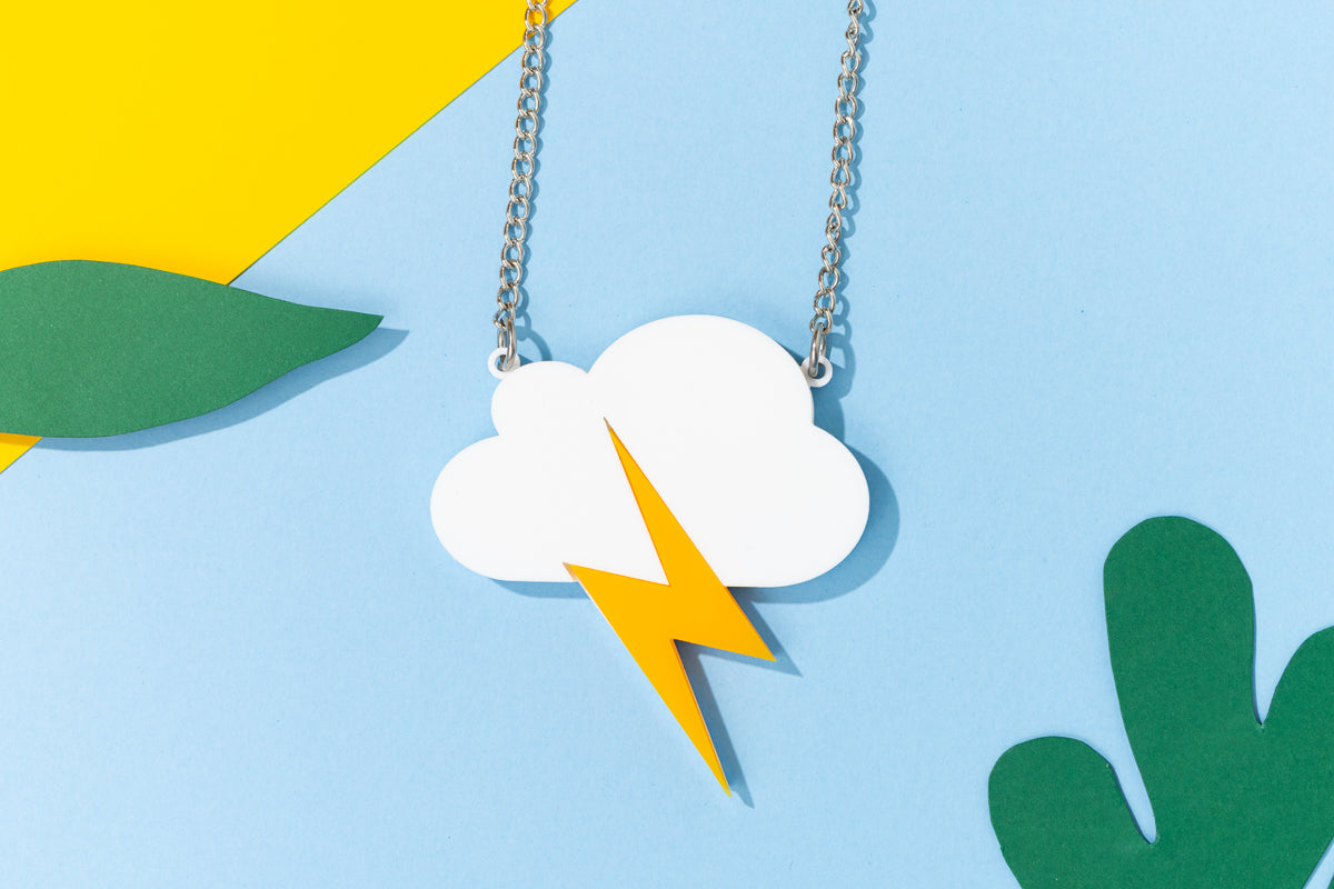 Storm Cloud Necklace