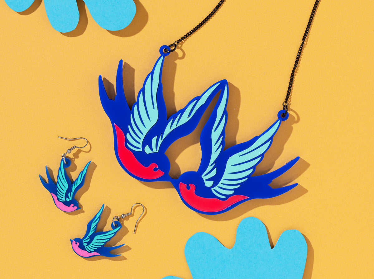 Swallow Bird Necklace