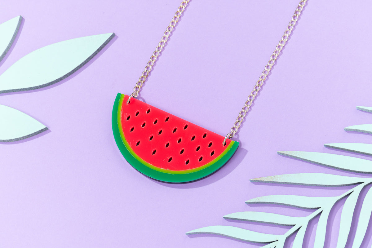 Watermelon Necklace