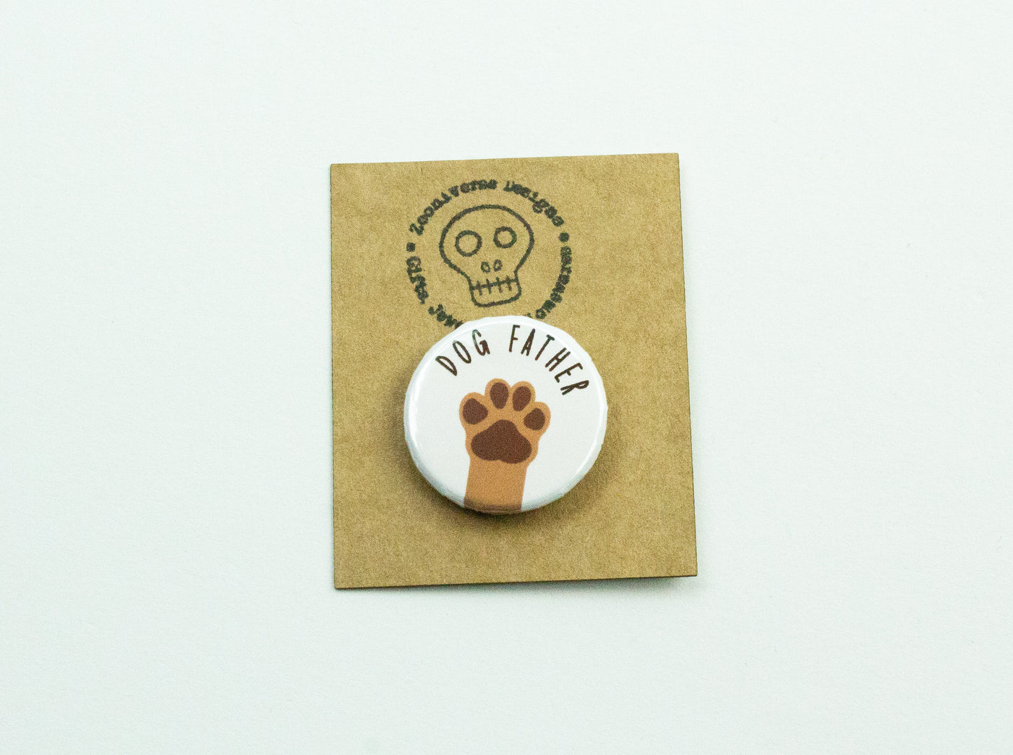 Dog Mother/ Dog Father Button Badge