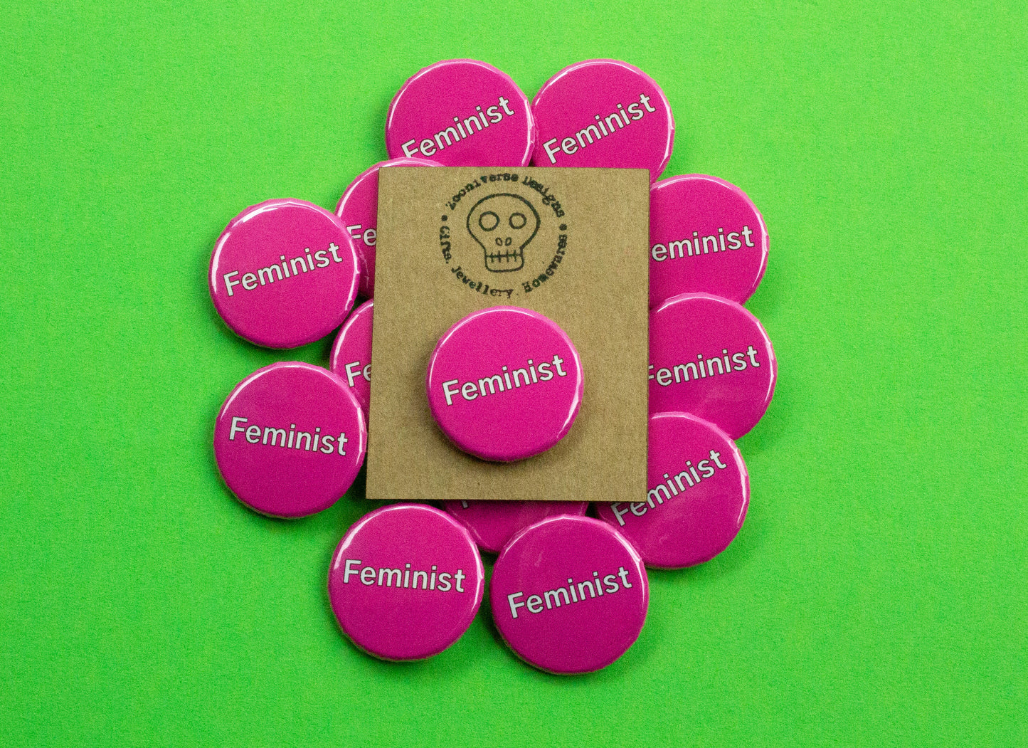 Feminist 25mm Button Badge