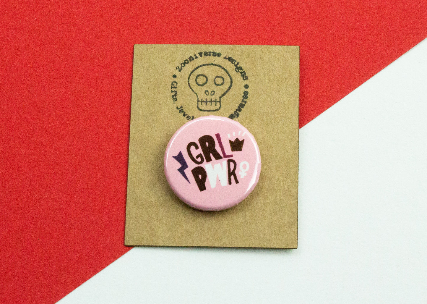 GRL PWR 25mm Button Badge