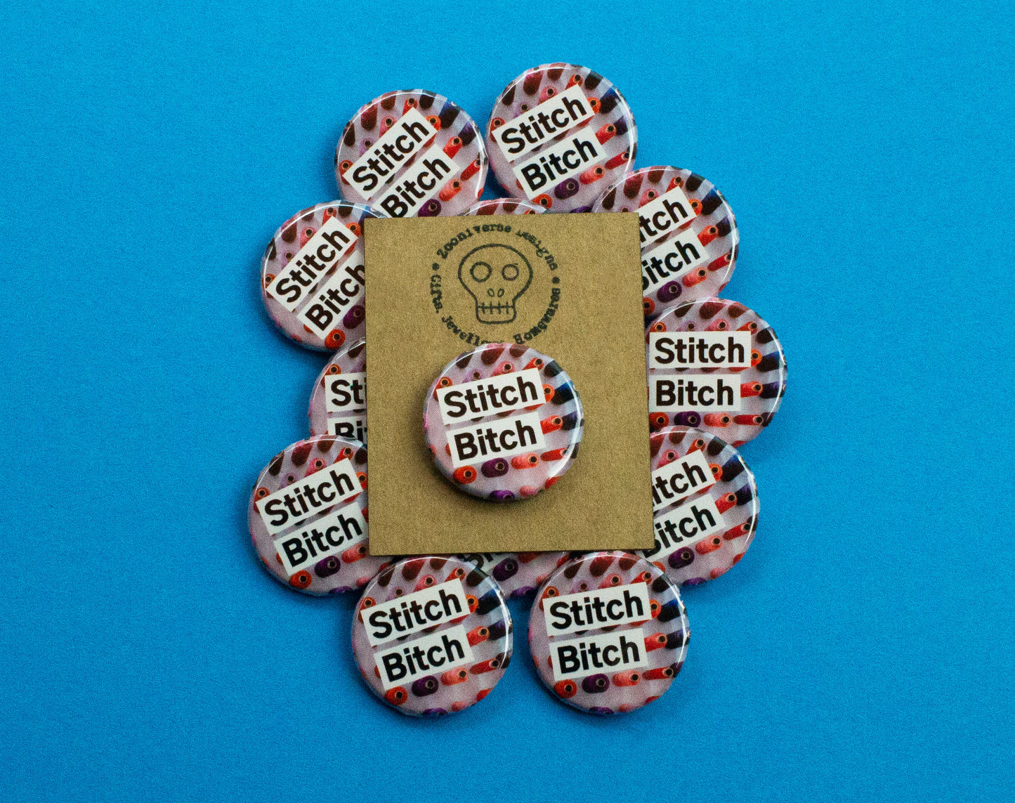 Stitch Bitch 25mm Button Badge