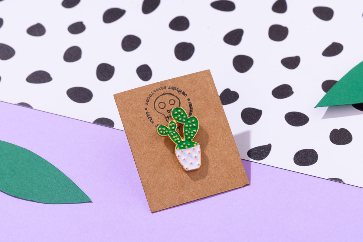 Cacti Enamel Pin