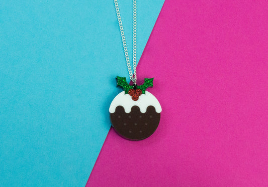 Christmas Pudding Necklace