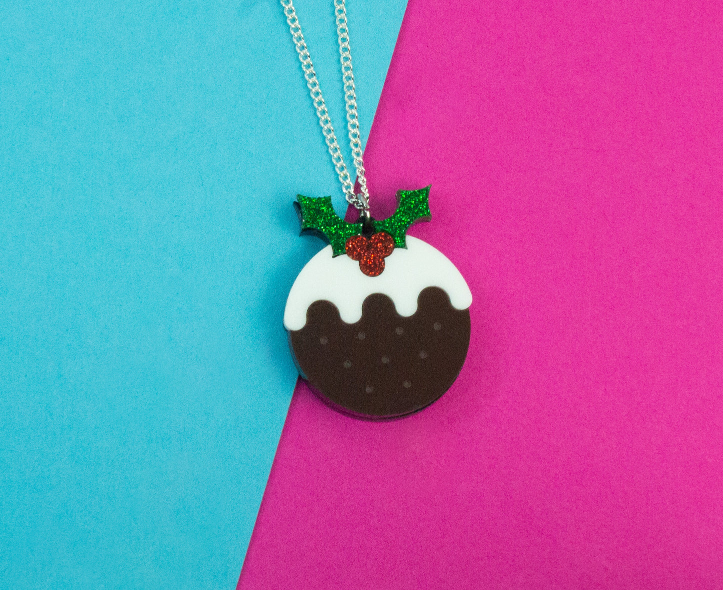 Christmas Pudding Necklace