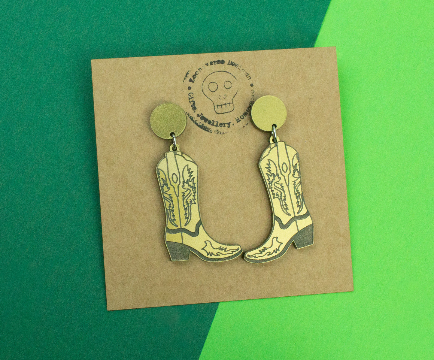 Cowboy Boot Earrings