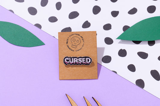 Cursed Enamel Pin