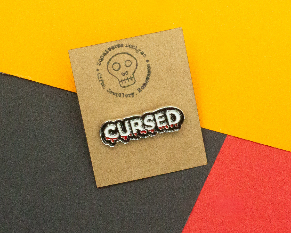 Cursed Enamel Pin