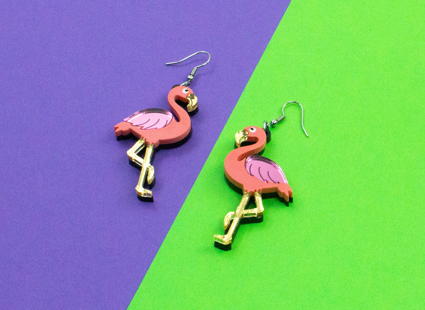 Flamingo Earrings