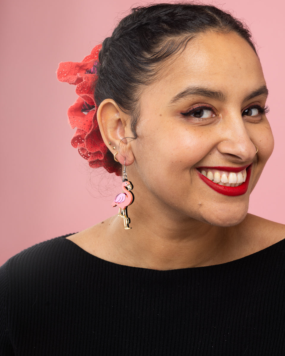 Flamingo Earrings