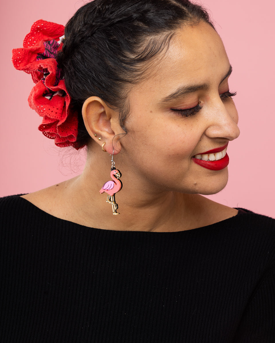Flamingo Earrings